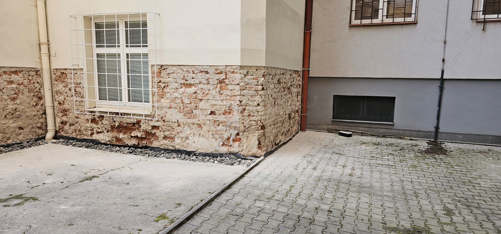 Instalace odvětrání v suterénu